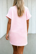Macy Mock Neck Dress