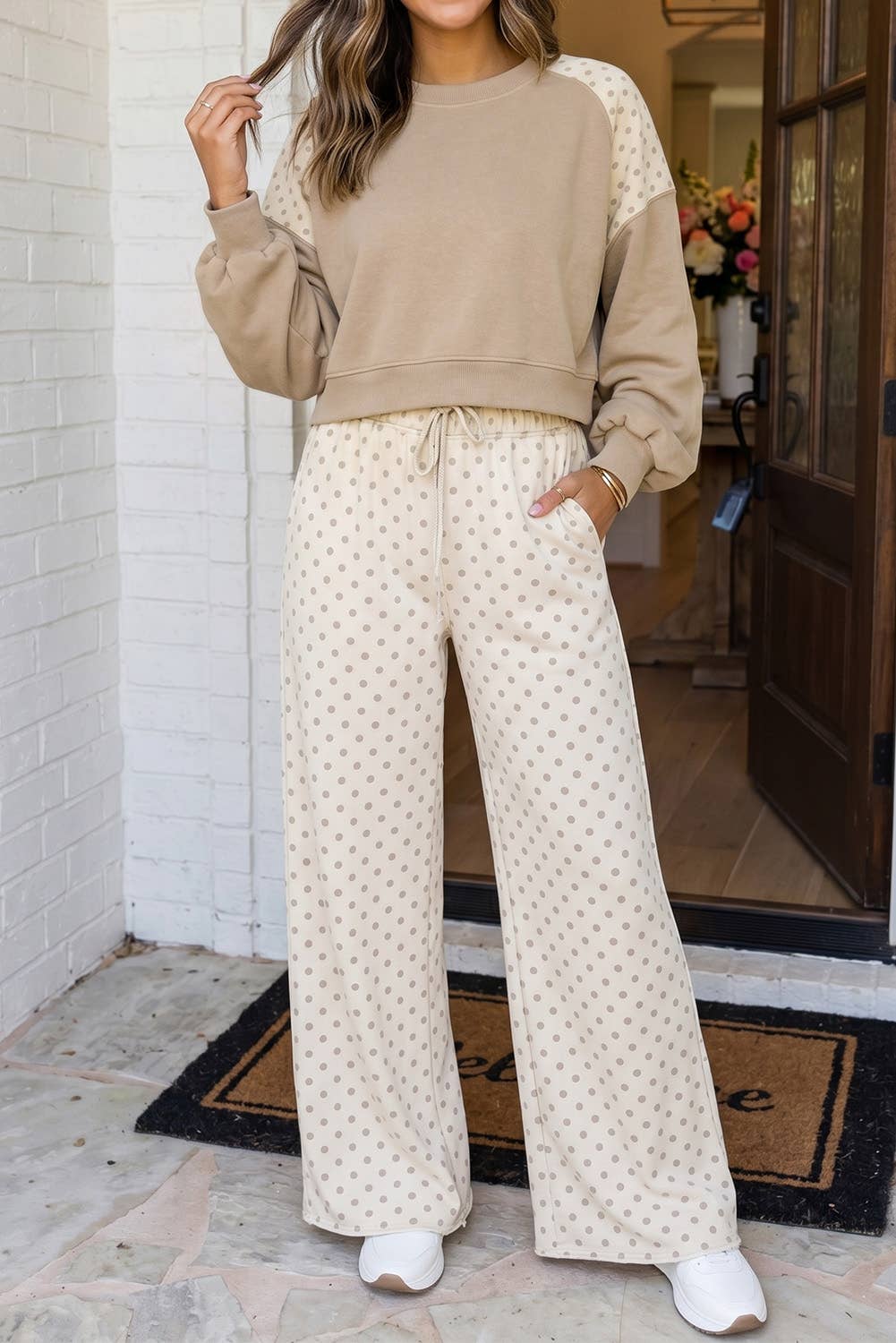 Lissy Polka Dot Pants Set