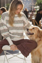 Matty Crew Neck Knitted Sweater