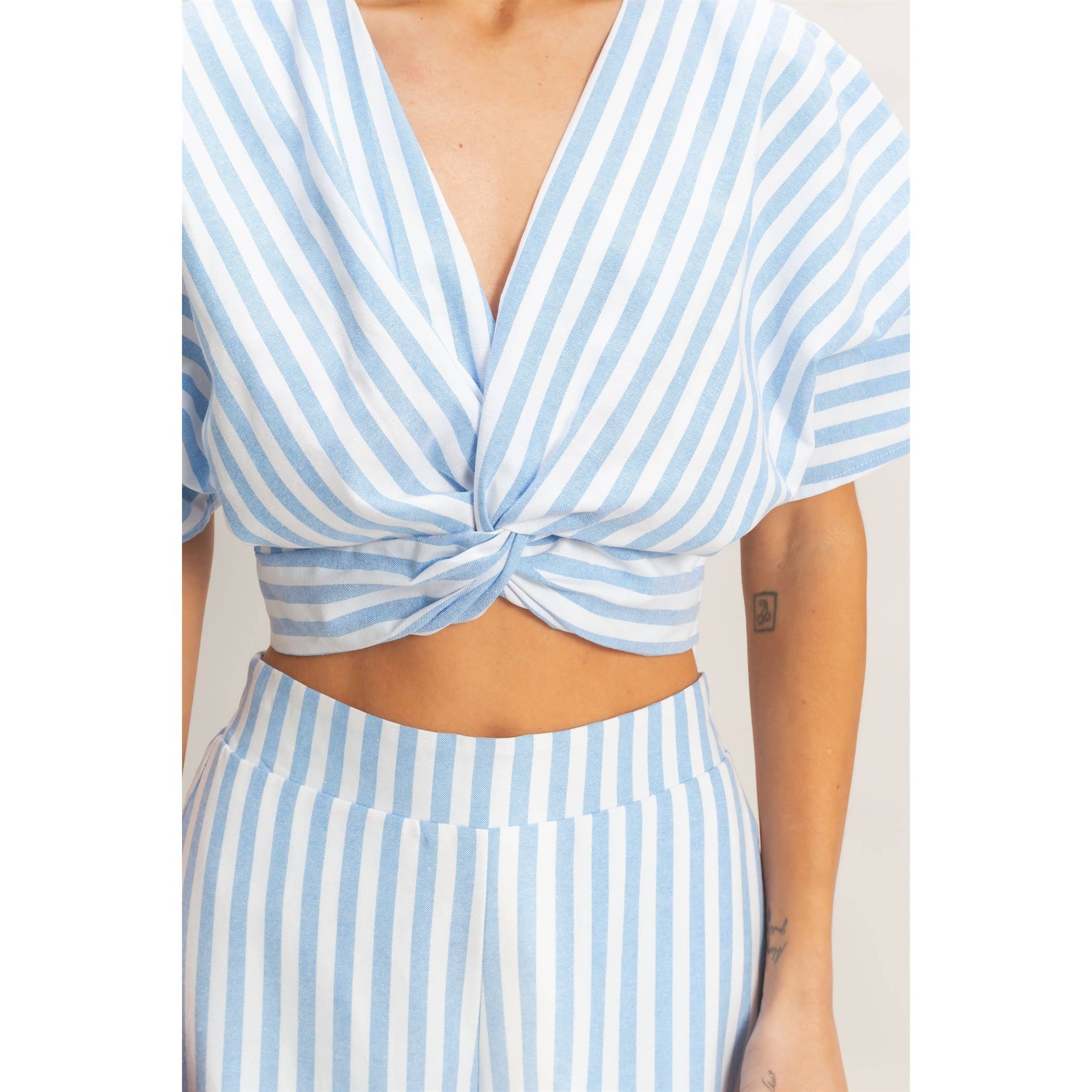 Twist Front Top & Pants