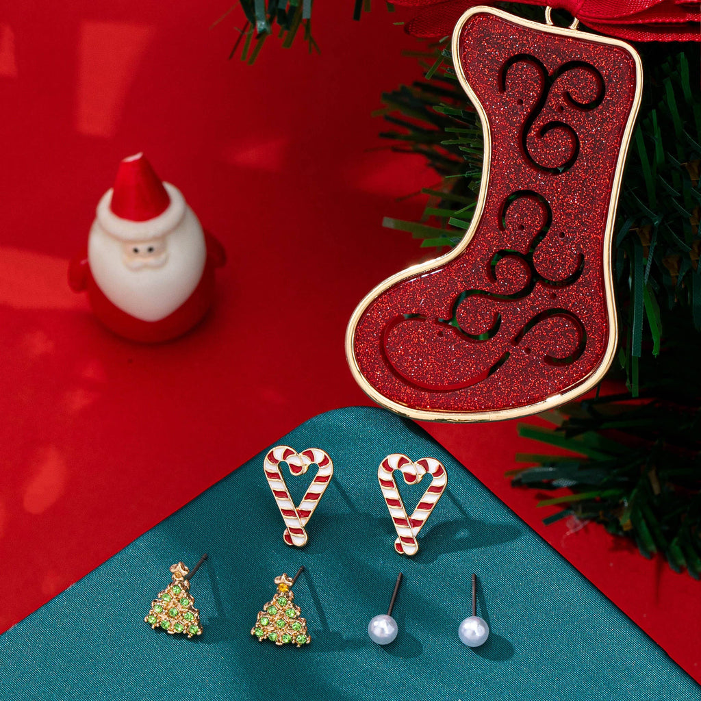 Christmas Trio Earring & Ornament Set
