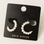 Cora Pearl Hoop Earrings