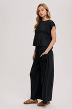 River Wide Pants Set