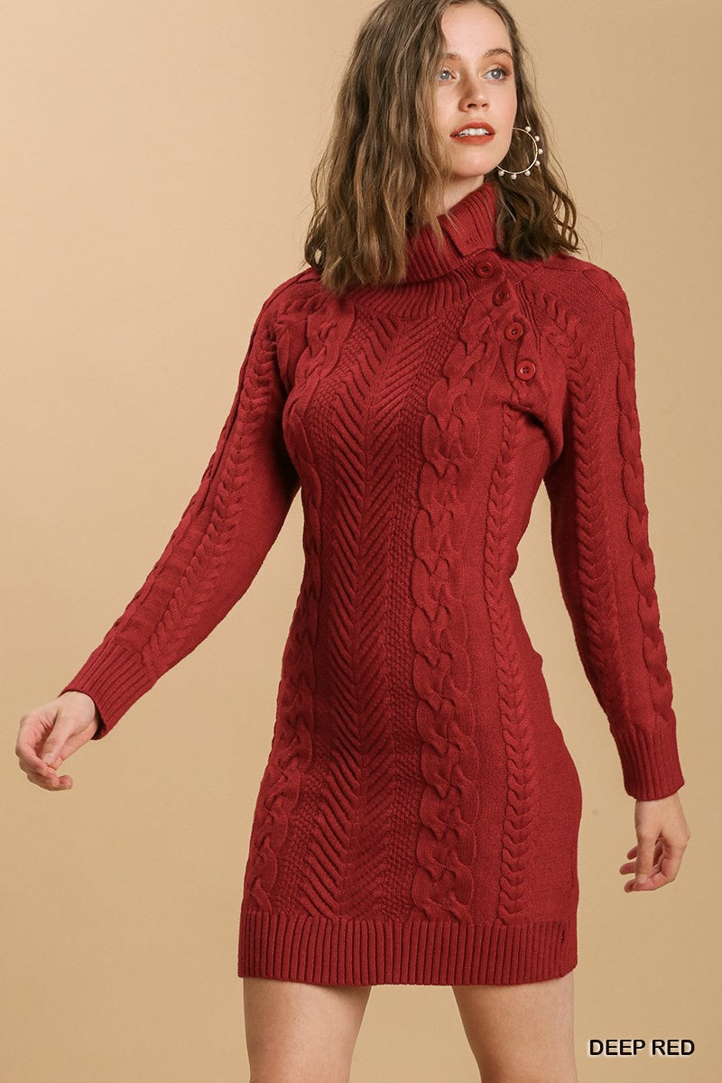 Kyla Knit Sweater Dress