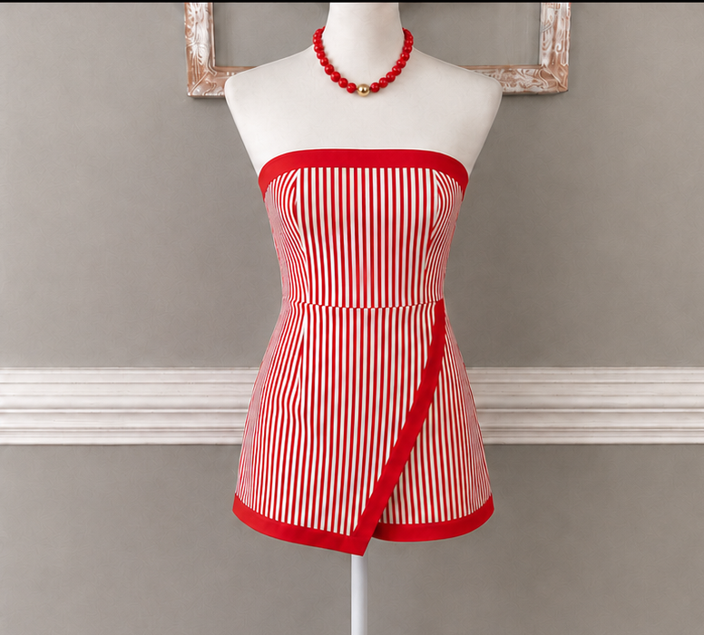 Saffron romper Gameday skirt