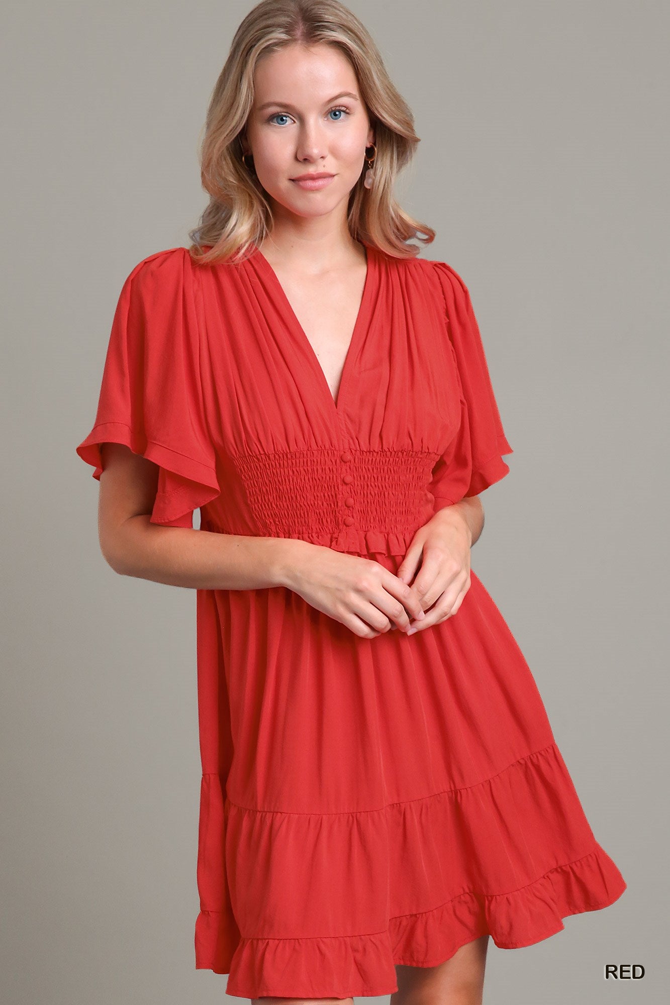 Amanda Smocked Dress