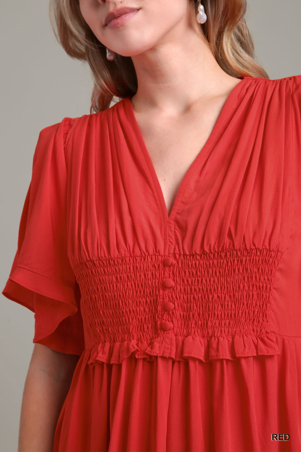 Amanda Smocked Dress