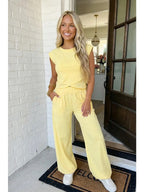 Anna Cropped Tank Top & Pants