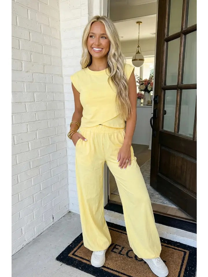 Anna Cropped Tank Top & Pants