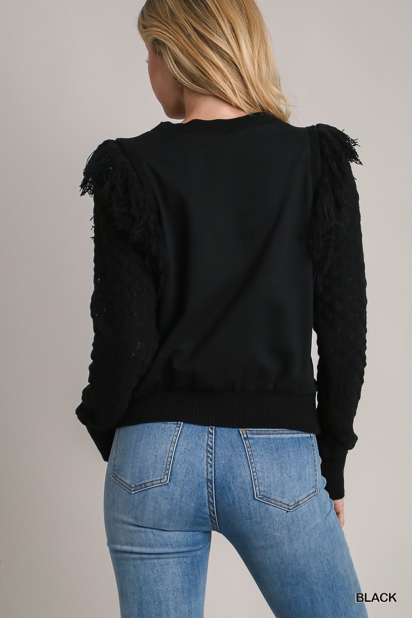 Lilly Fringe Sweater