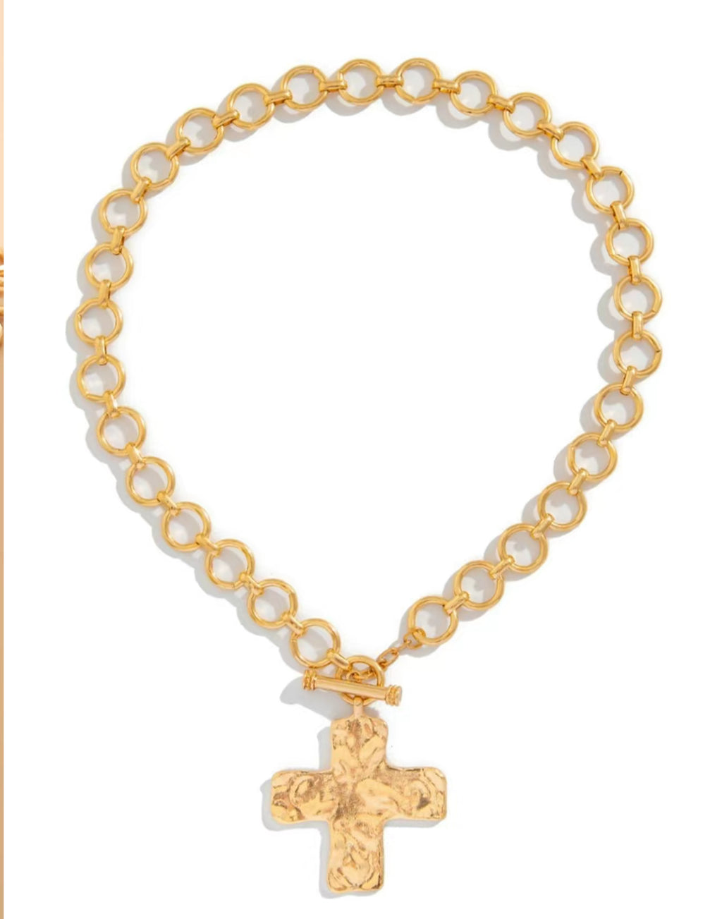 Cross Pendant Chain Necklace