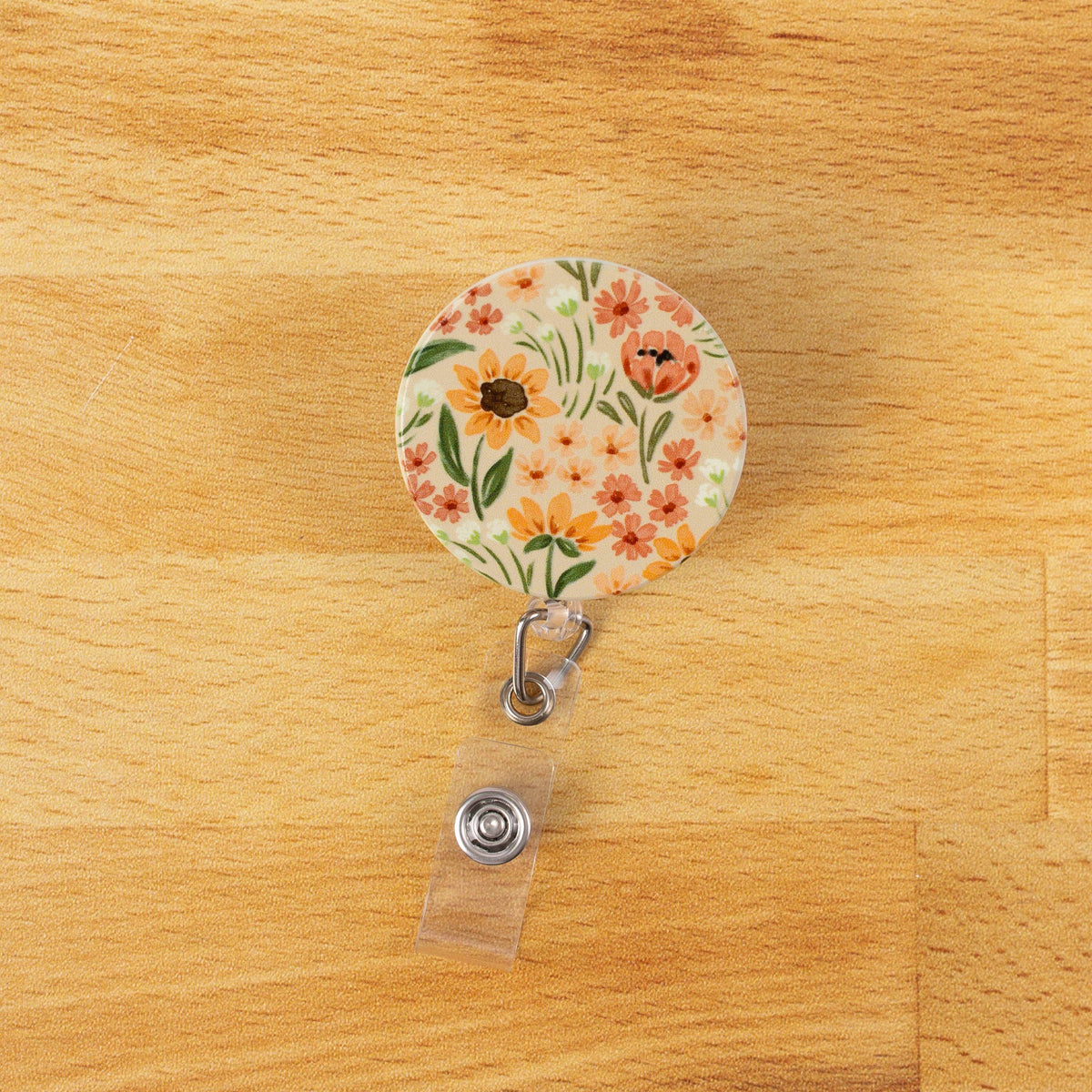 Floral Badge Reels: Sunny Poppies