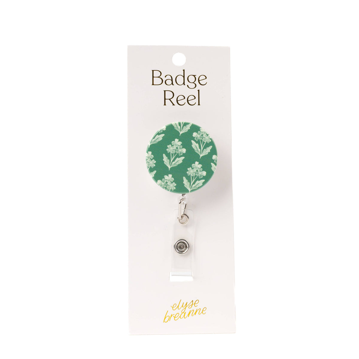Floral Badge Reels: Sage