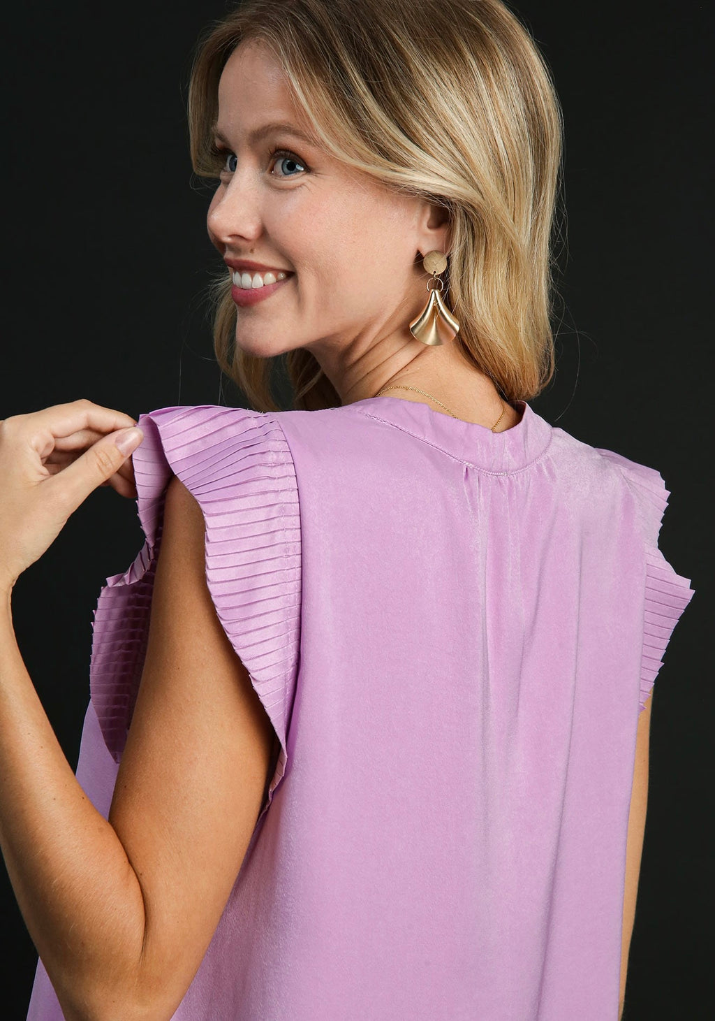 Juliet Neck Tie Top