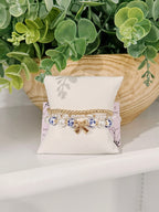 BLUE CERAMIC PORCELAIN BRACELET