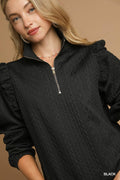 Everly Pullover with Ruffle