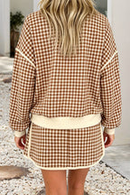 Gingham Skort Set