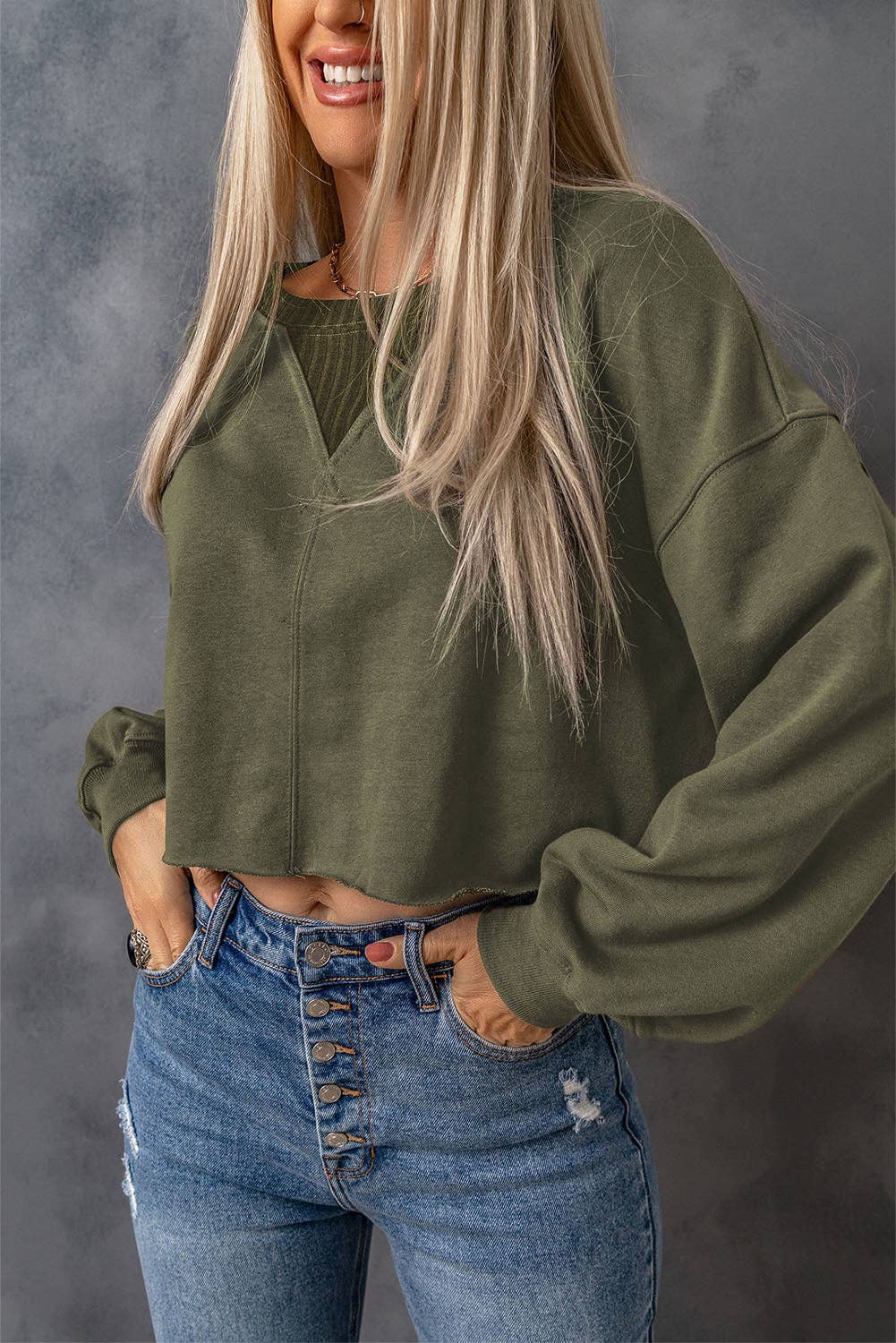 Emily Cropped Sweatshirt