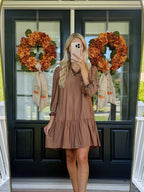 Lili Brown Dress