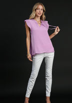 Juliet Neck Tie Top