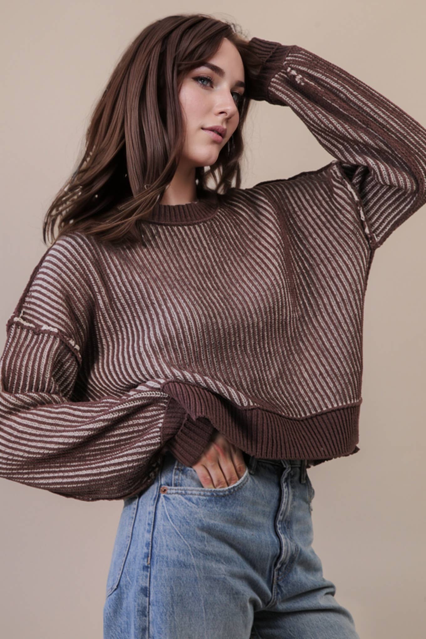Eve Stripe Sweater
