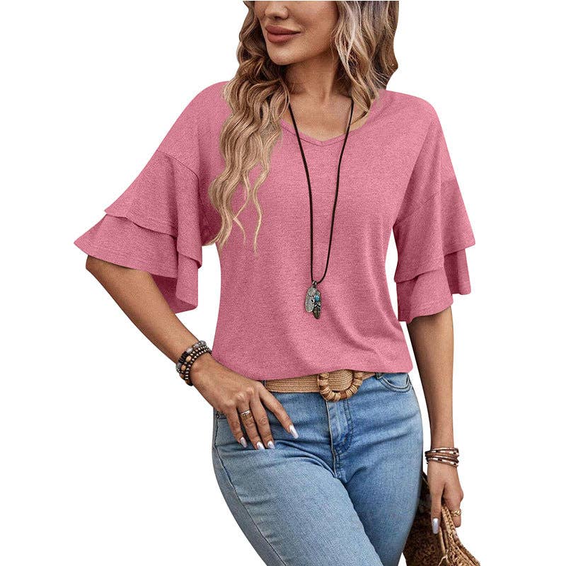 Summer Ruffle Top