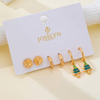 Christmas Tree Trio Earring Set