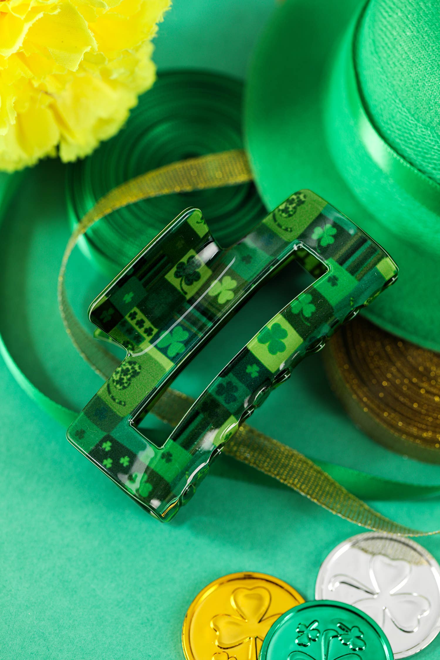 St Patricks Day Claw Clip