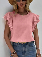 Stacey Ruffle Blouse