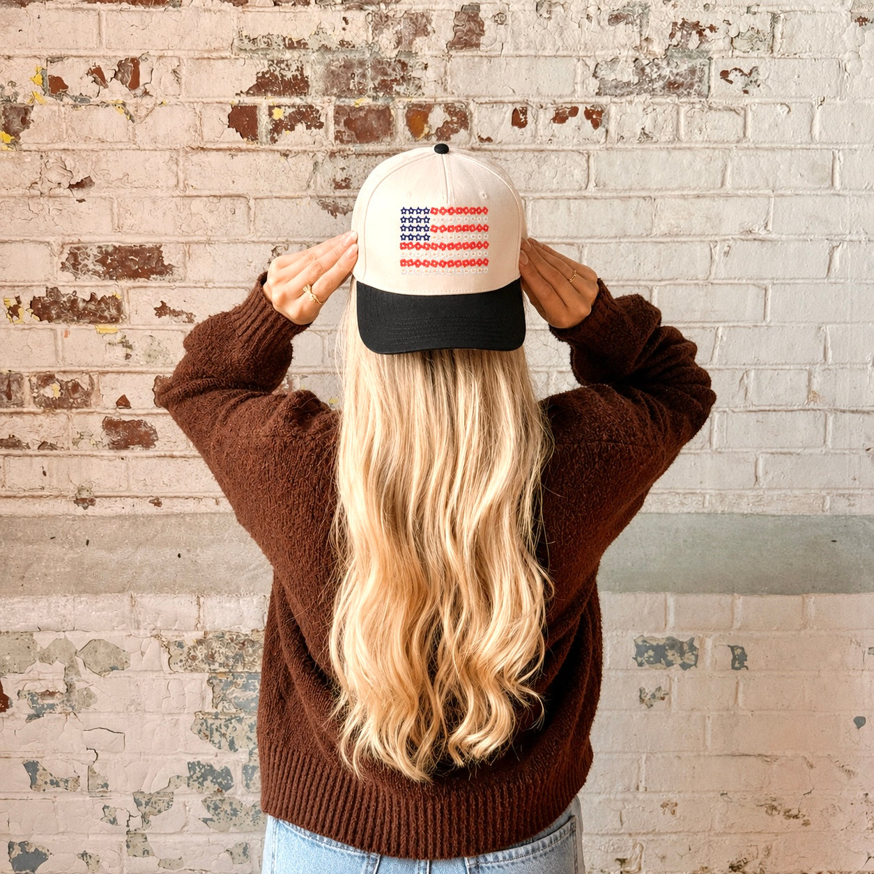 American Flag Hat