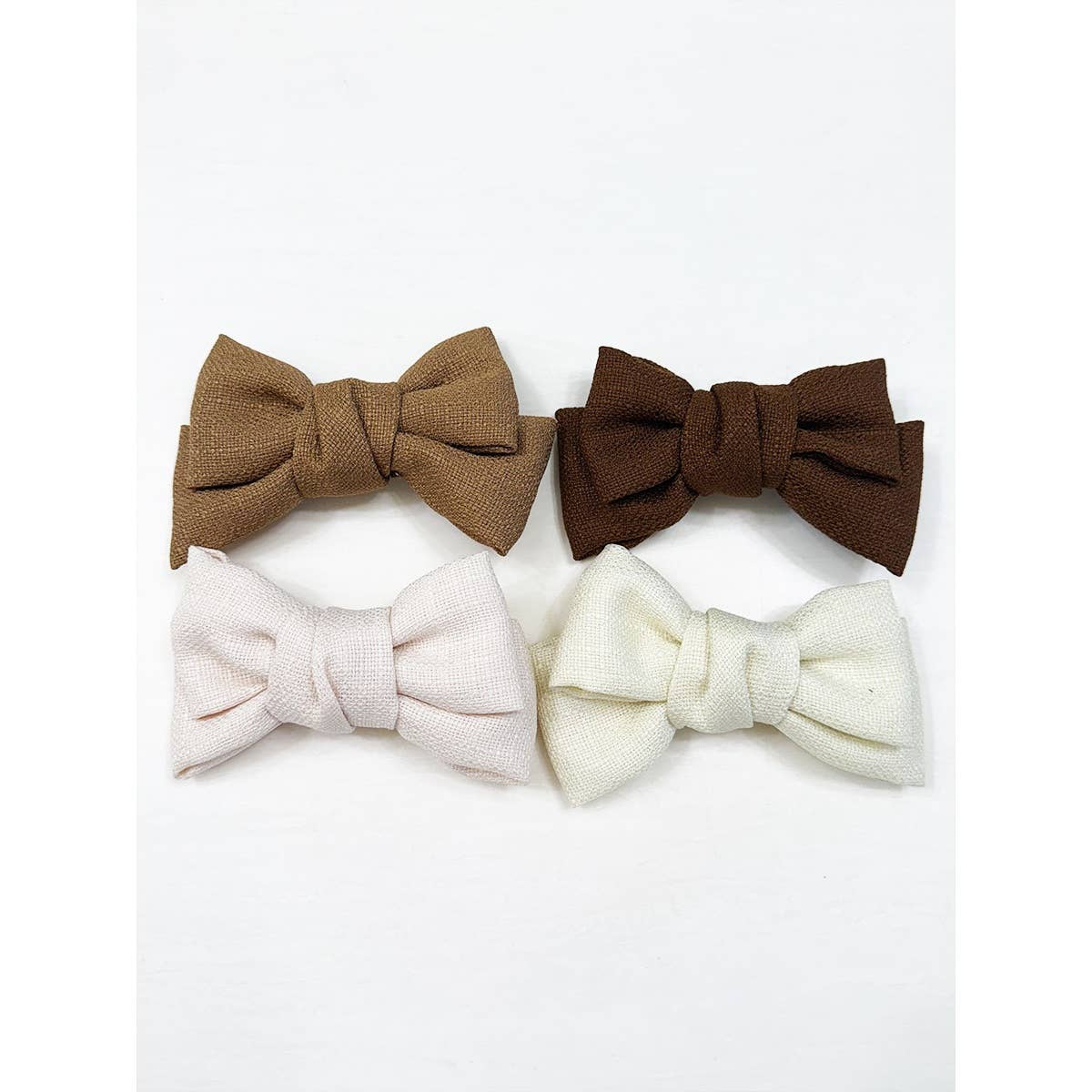 Double Layer Linen Bow