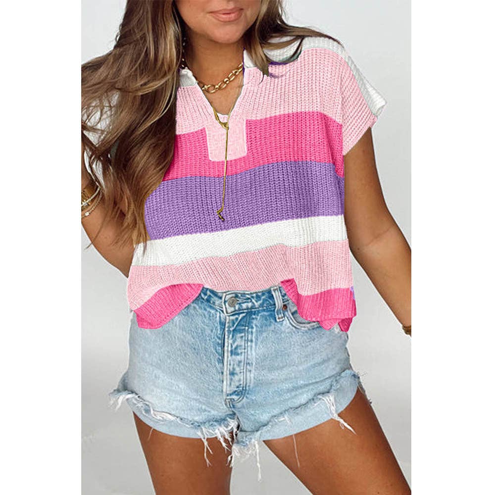 Harper Striped Sweater