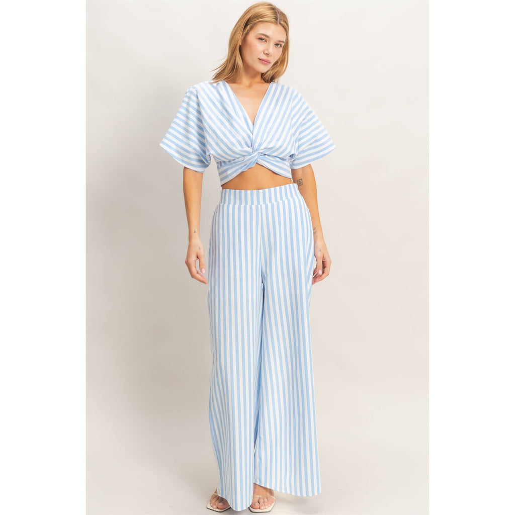 Twist Front Top & Pants