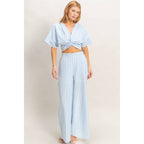 Twist Front Top & Pants