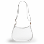 NC Tar Heels Sara Clear Purse with Skinny Scarf