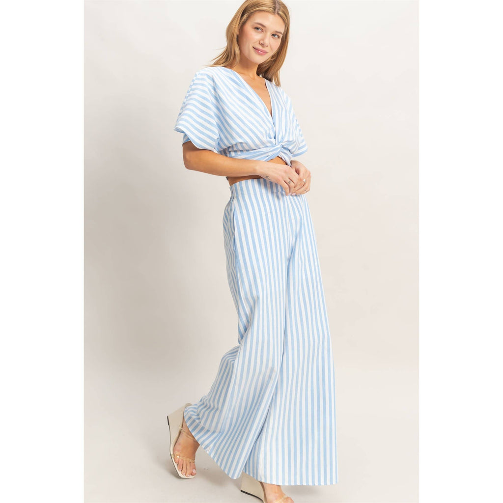 Twist Front Top & Pants