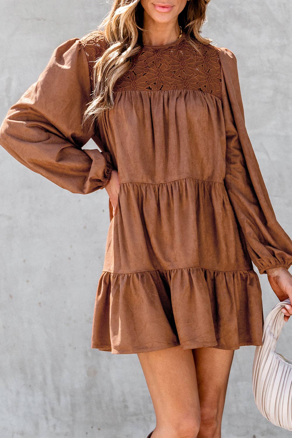 Abigail Lace Crochet Dress