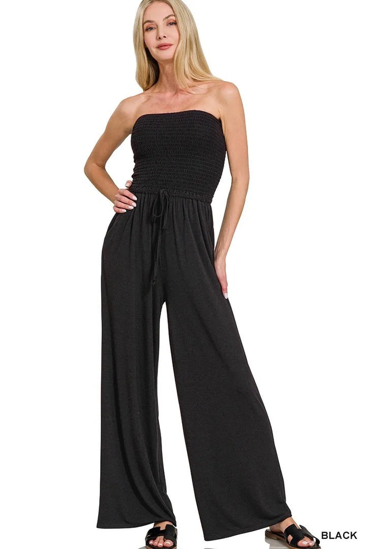 Ember Smocked Jumpsuit