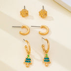 Christmas Tree Trio Earring Set