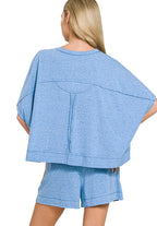 AINSLEY BOXY TOP & SHORTS SET