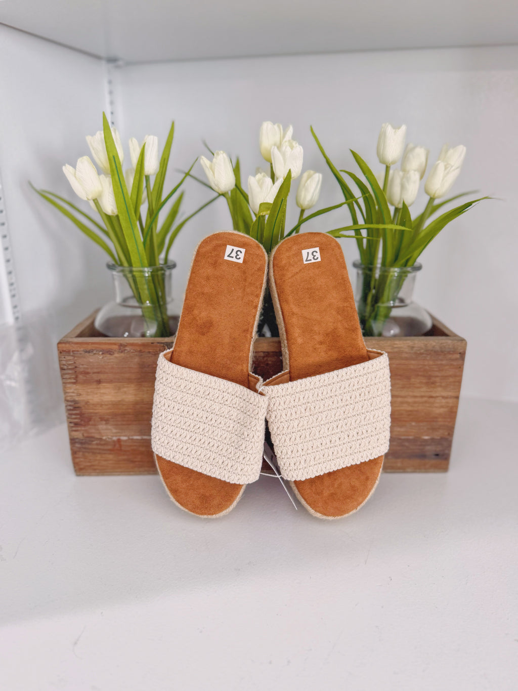 Boho Woven Wedge Sandals