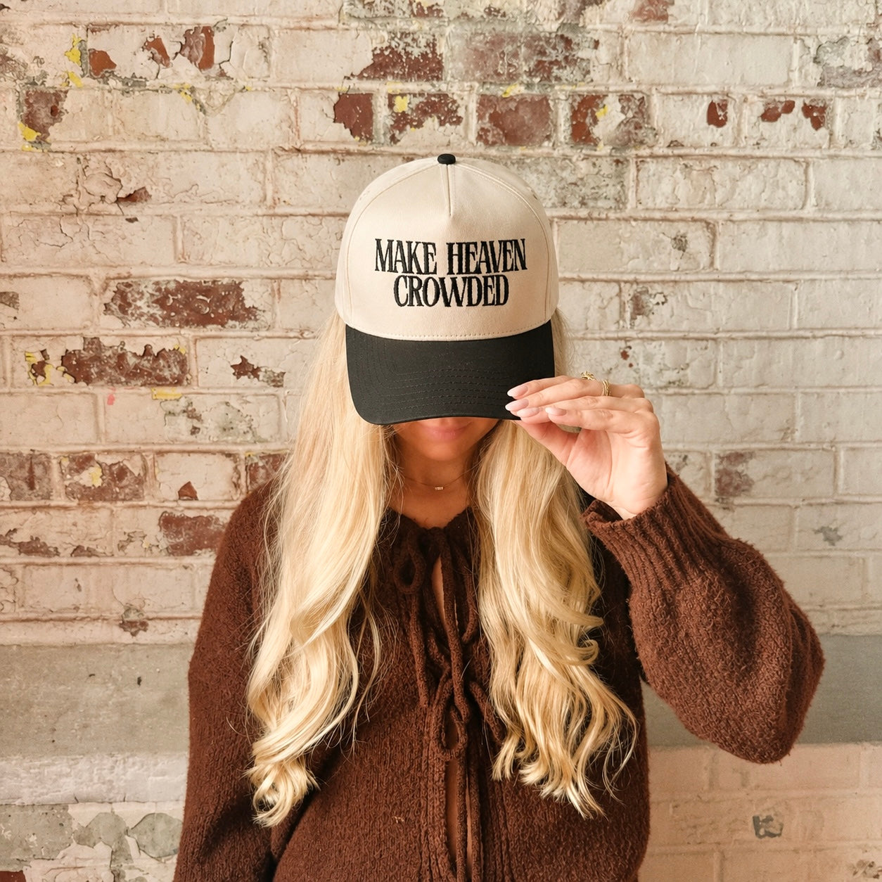 MAKE HEAVEN CROWDED HAT