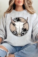 Leopard Steer Sweatshirt
