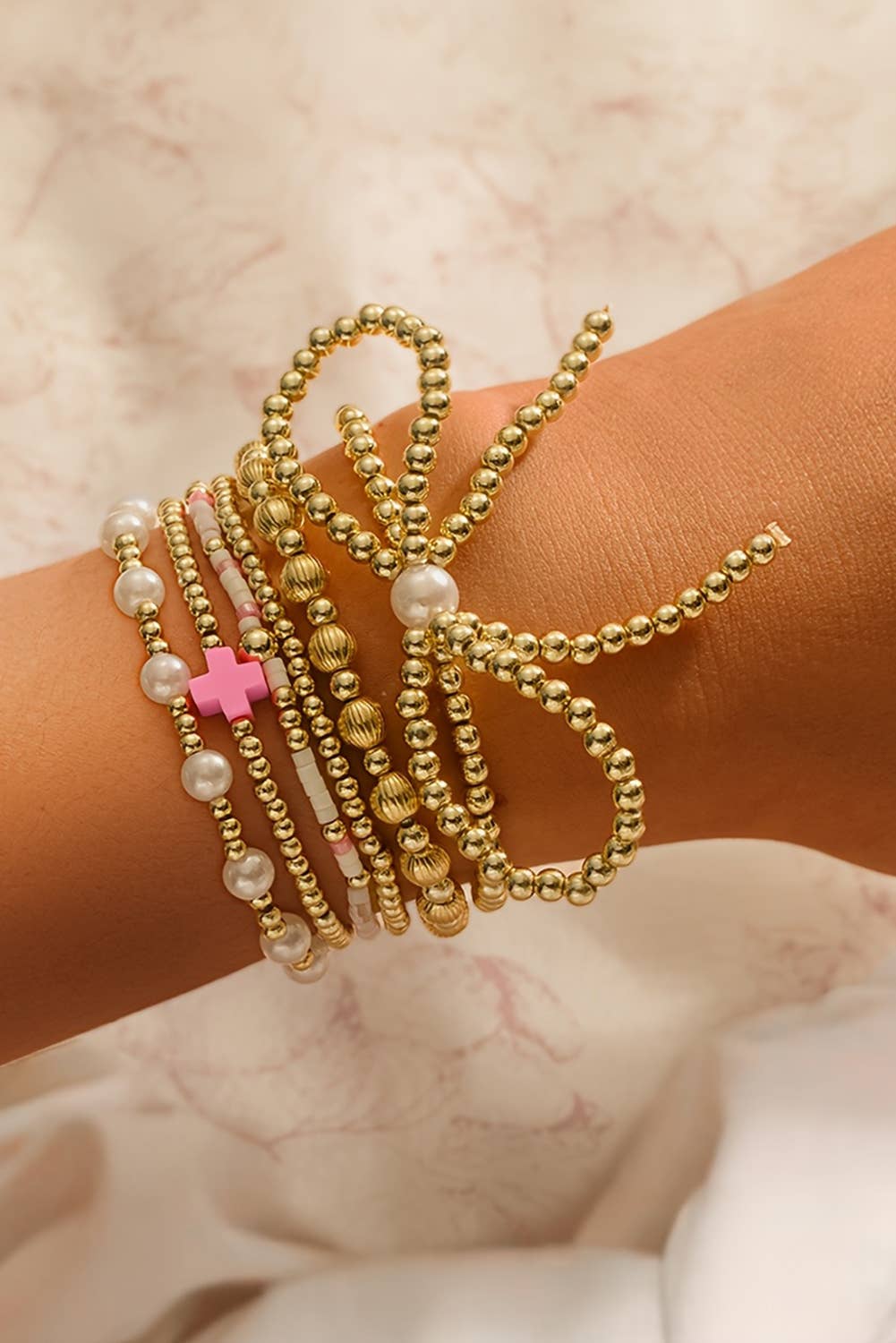 Bow Knot Bracelet Set