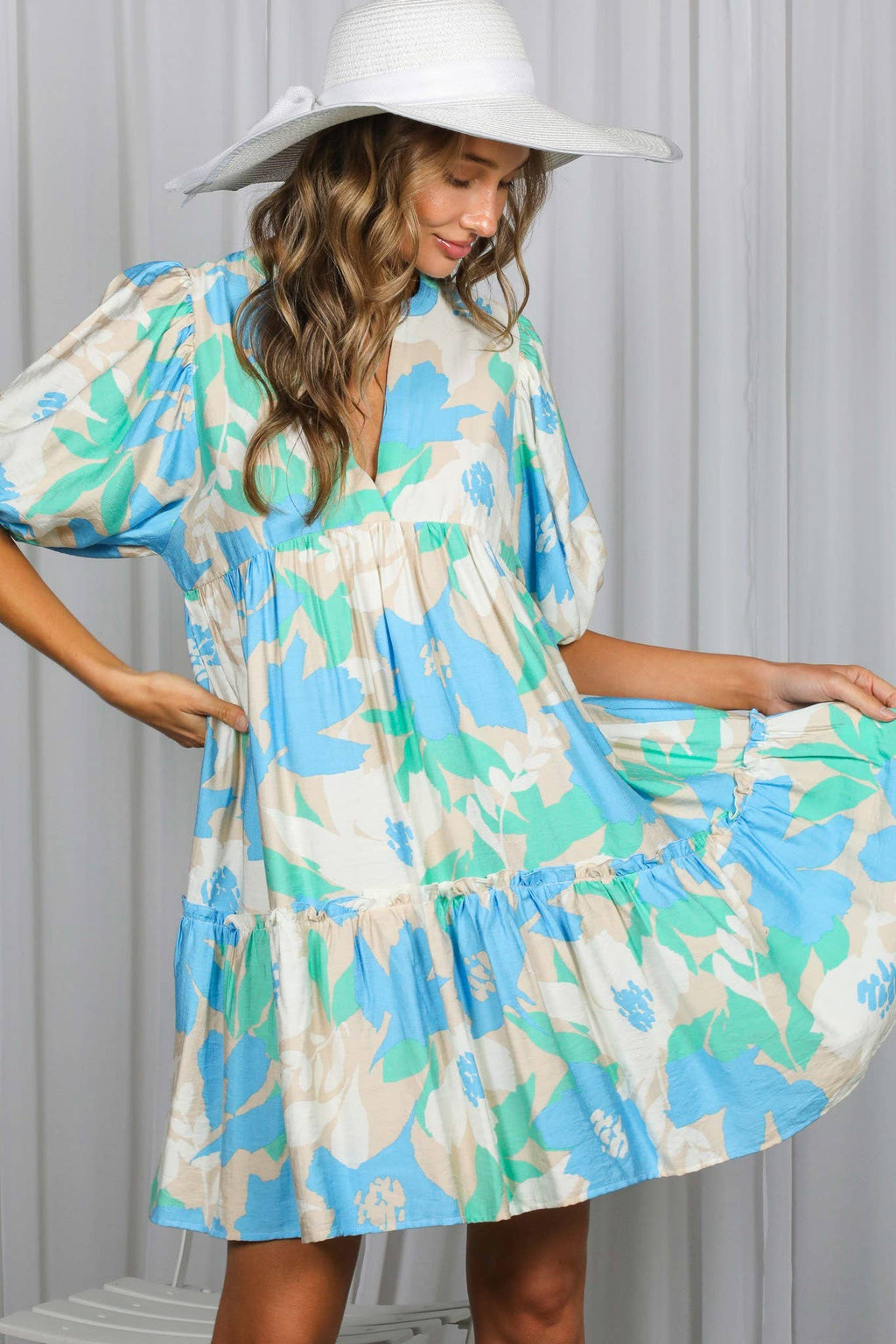 Willa Floral Baby Doll Dress