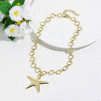 PUFFY STAR CHUNKY NECKLACE