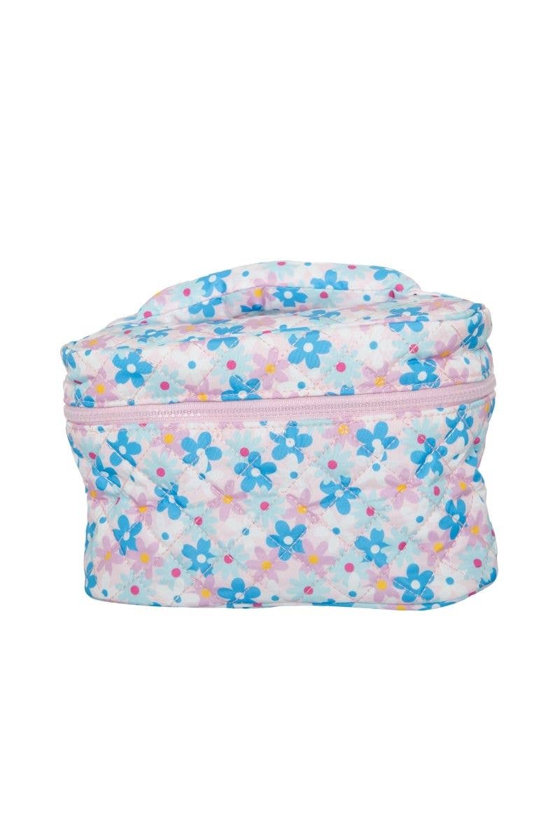 Dainty Floral Makeup Bag