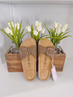 Buckle Slide on Sandals