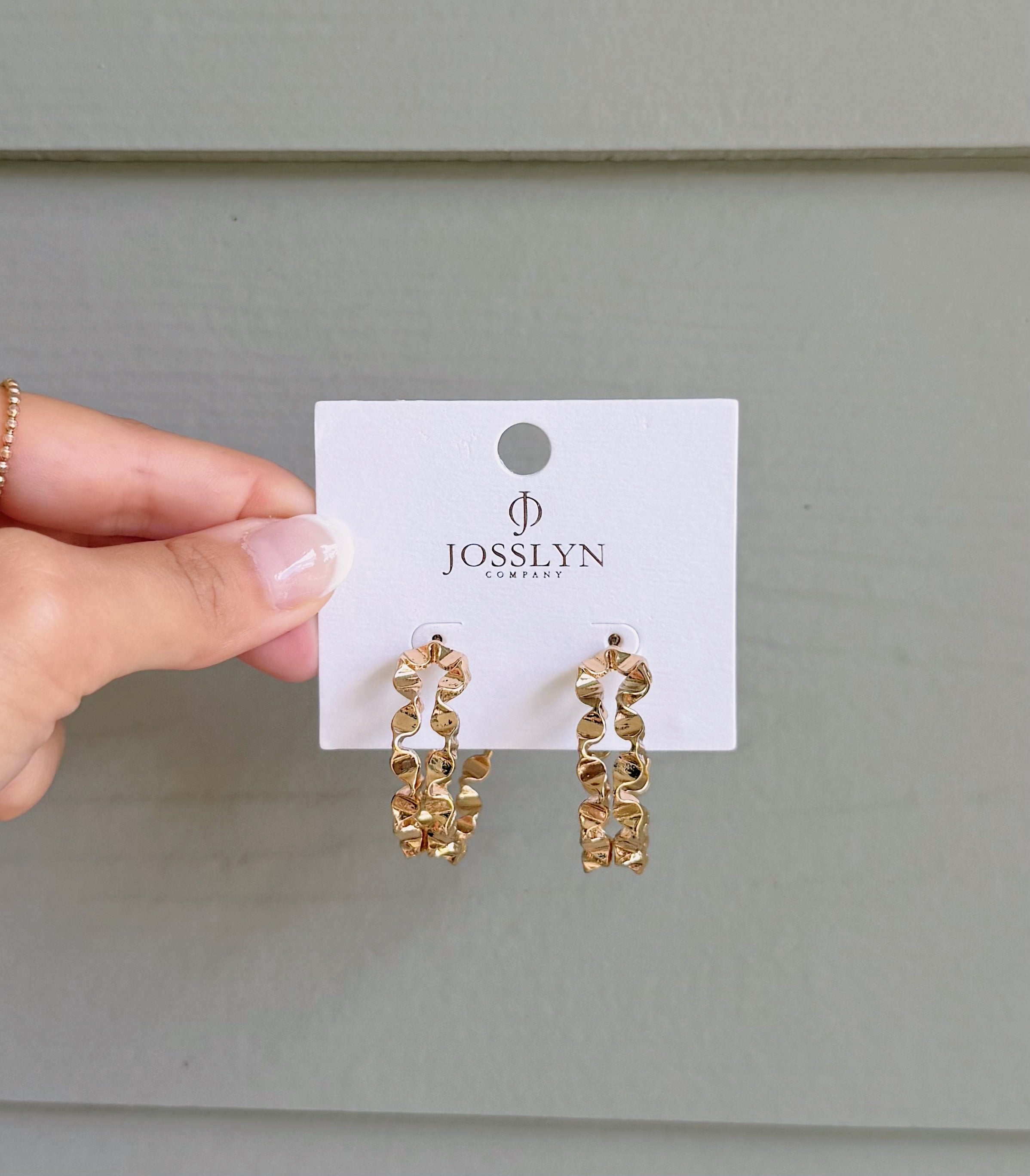 HAMMERED EARRINGS