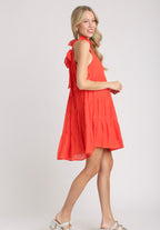 Emery Halter Tiered Dress